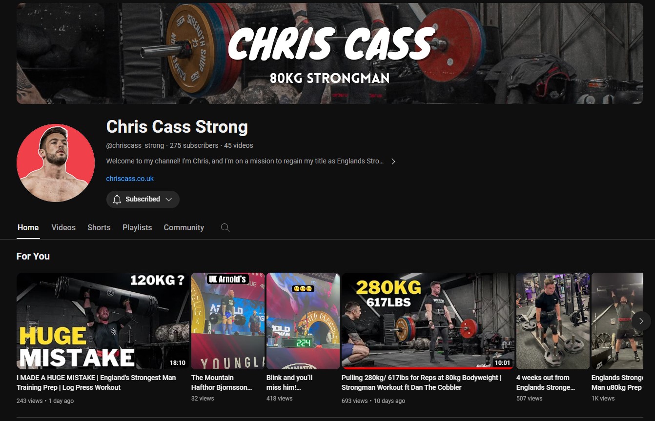YOUTUBE CHANNEL